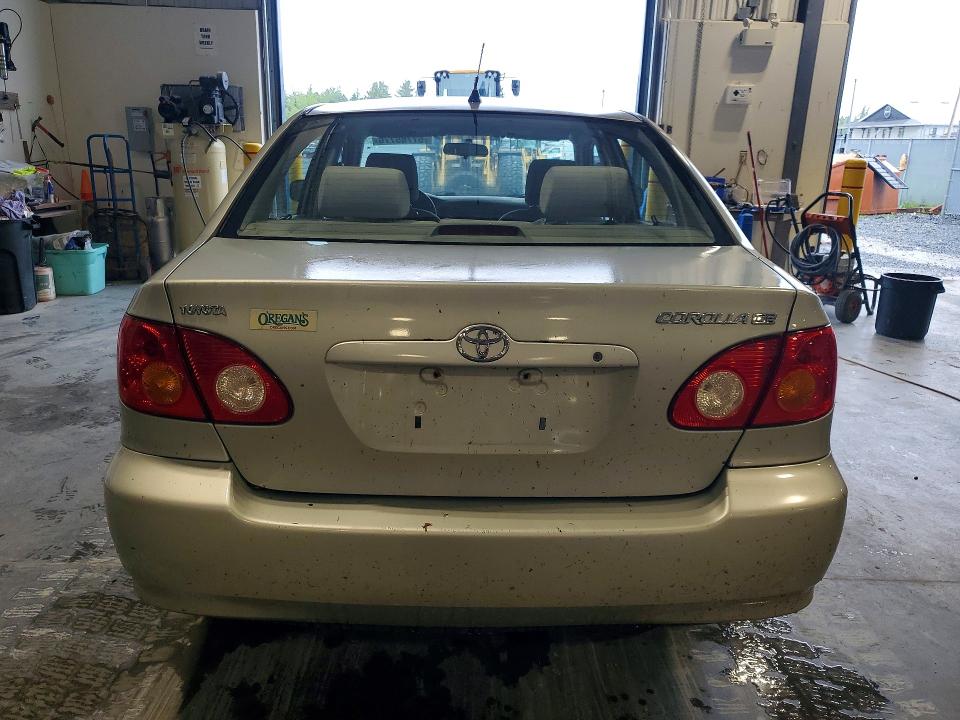 2004 Toyota Corolla VIN 2T1BR32E44C819887 COPART salvage auction — MECHANICAL, Ns - Cert Of Registration, sold $500 on 2026-07-02 (photo 6)