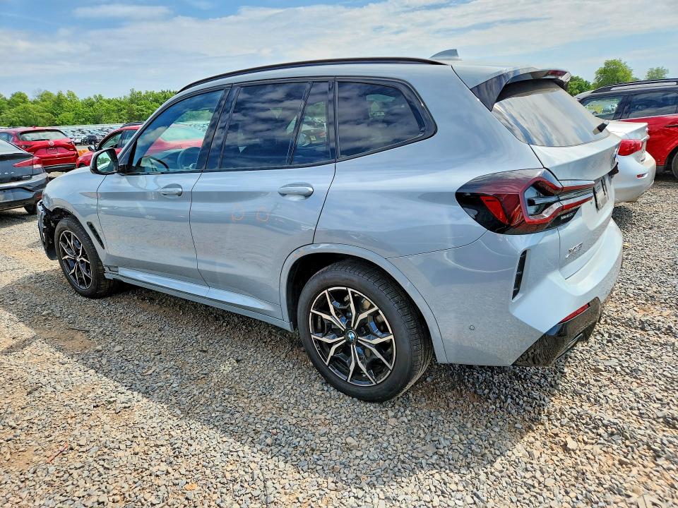 2024 BMW X3 VIN WBX57DP08RN312875 COPART salvage auction — FRONT END, Nj - Cert Of Title-Salvage, sold $26,250 on 2026-07-10 (photo 2)
