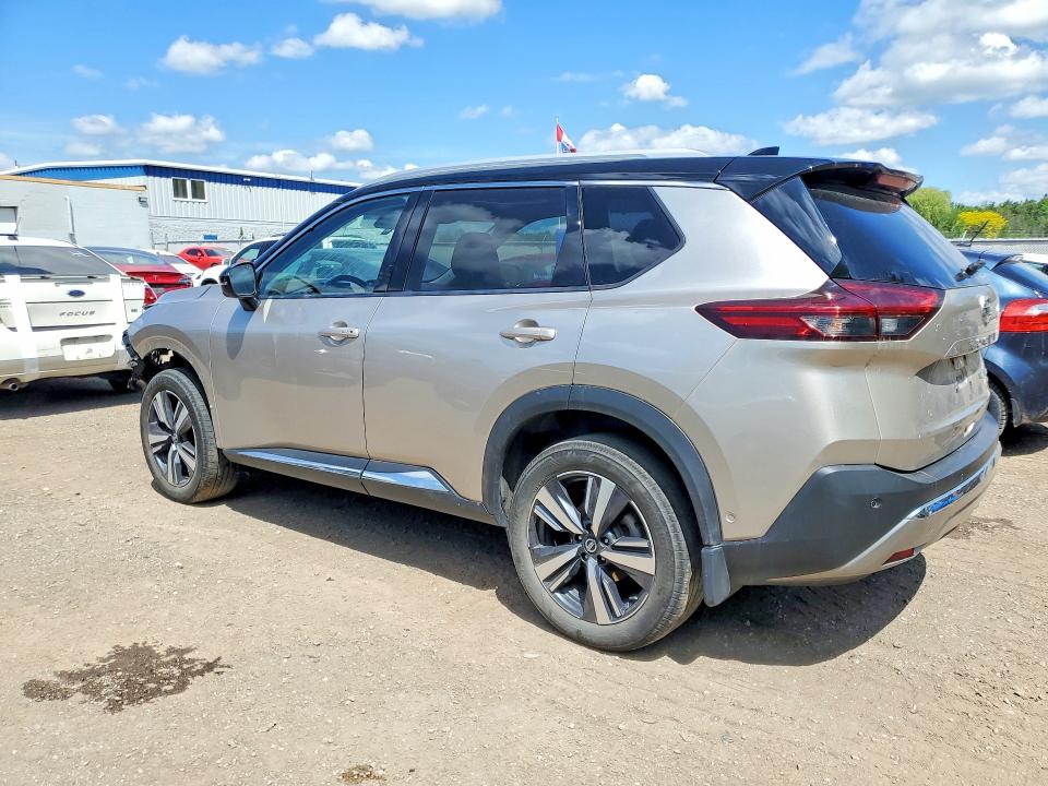 2021 Nissan Rogue VIN JN8AT3DD7MW315198 COPART salvage auction — FRONT END, On - Permit Salvage, sold $250 on 2026-07-30 (photo 2)