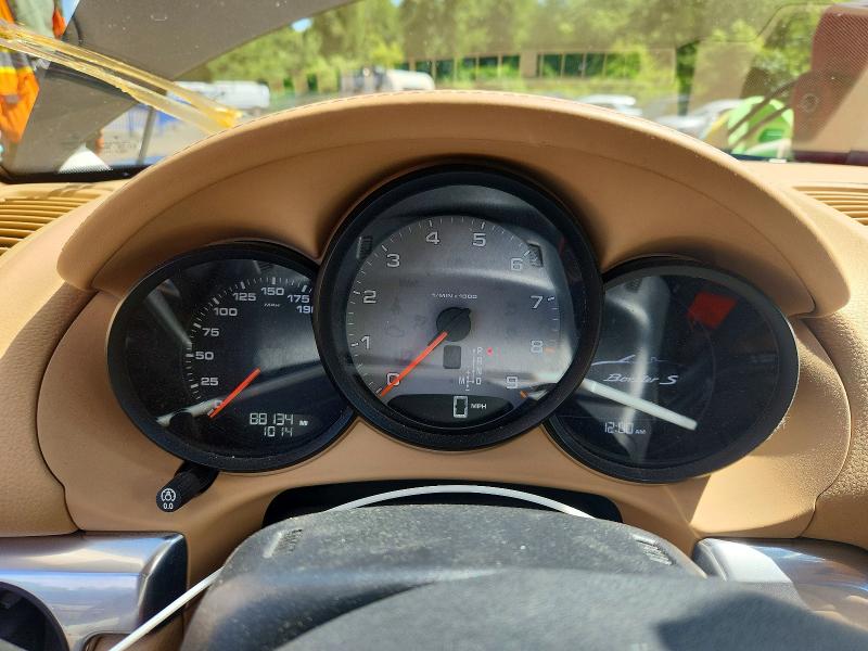 2013 Porsche Boxster VIN WP0CB2A8XDS133253 COPART salvage auction — MECHANICAL, Ct - Cert Of Title-Salvage, sold $2,550 on 2026-07-23 (photo 9)