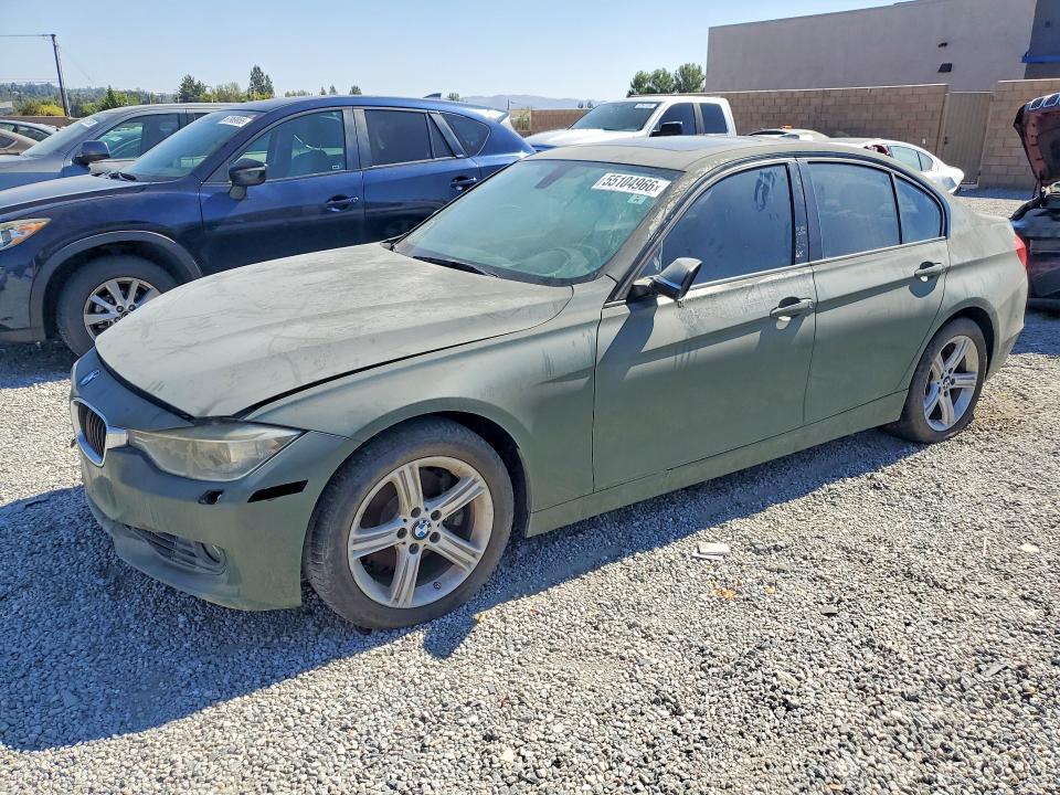 2013 BMW 3er VIN WBA3B5C53DF594658 COPART salvage auction — FRONT END, Ca - Dis/Dlr/Exp Only Lien Papers, sold $375 on 2026-07-08 (photo 1)