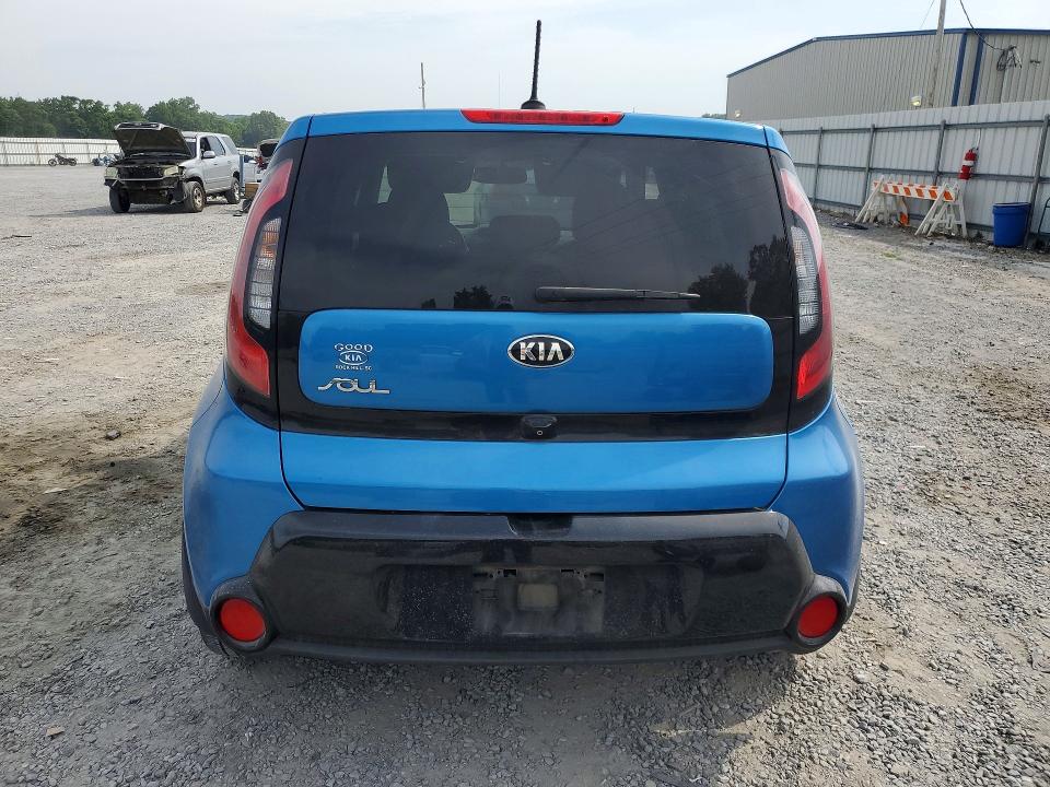 2016 Kia VIN KNDJP3A55G7298123 COPART salvage auction — SIDE, Nc - Salvage Certificate Of Title, sold $550 on 2026-07-29 (photo 6)