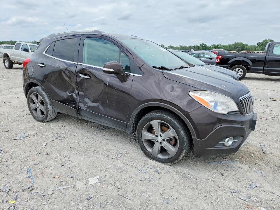 2014 Buick Encore VIN KL4CJBSB0EB785422 COPART salvage auction — SIDE, Il - Salvage Certificate, sold $975 on 2026-07-15 (photo 4)
