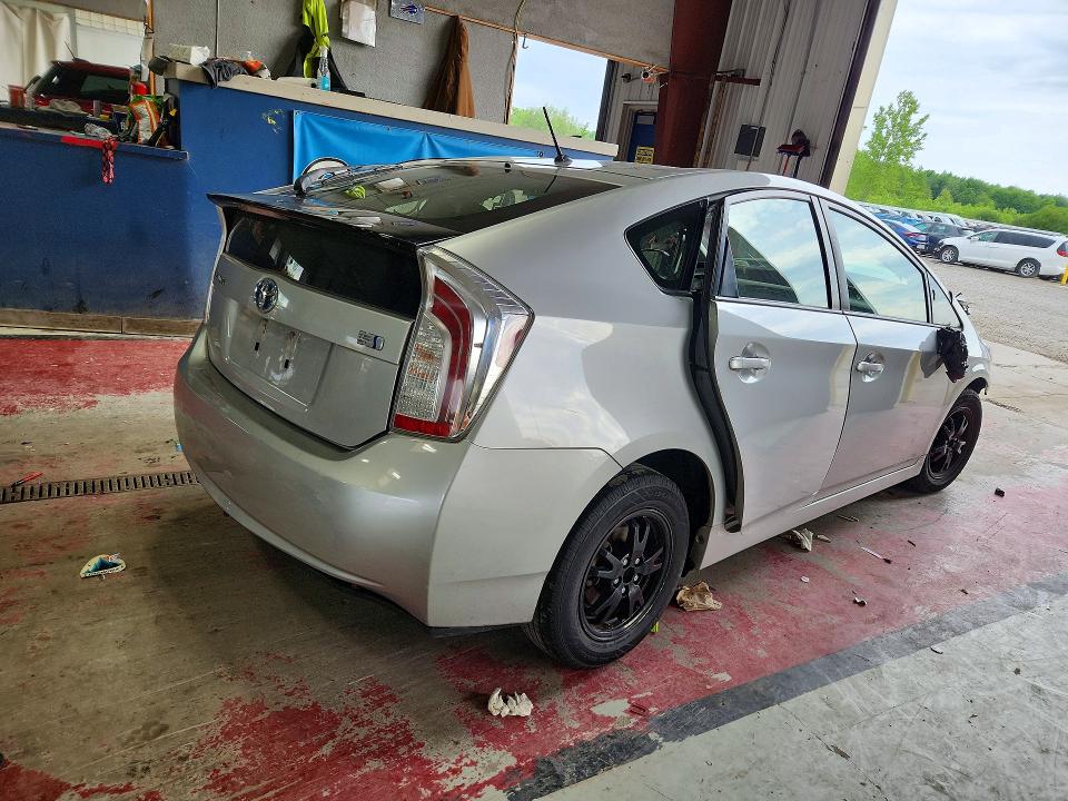 2014 Toyota Prius VIN JTDKN3DU1E0379381 COPART salvage auction — FRONT END, Ny - Mv-907A Salvage Certificate, sold $750 on 2026-07-13 (photo 3)