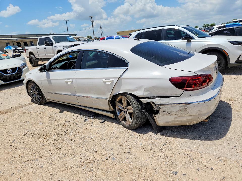 2014 Volkswagen Passat cc VIN WVWBP7AN2EE509492 COPART salvage auction — REAR END, TX - SALVAGE VEHICLE TITLE (P), sold $900 on 2026-07-16 (photo 2)