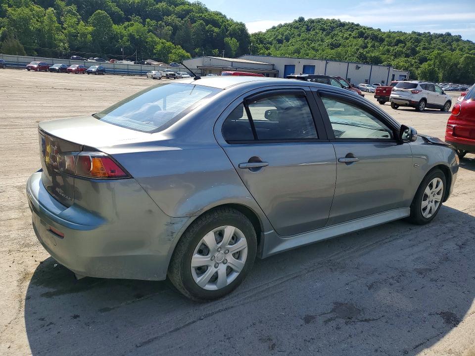 2015 Mitsubishi Lancer VIN JA32U2FU9FU000288 COPART salvage auction — FRONT END, Oh - Cert Of Title-Salvage, sold $625 on 2026-08-22 (photo 3)