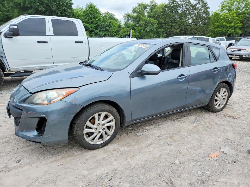 2012 Mazda 3 VIN JM1BL1M79C1665040 COPART salvage auction — SIDE, Tn - Salvage Certificate, sold $1,500 on 2026-07-07 (photo 1)