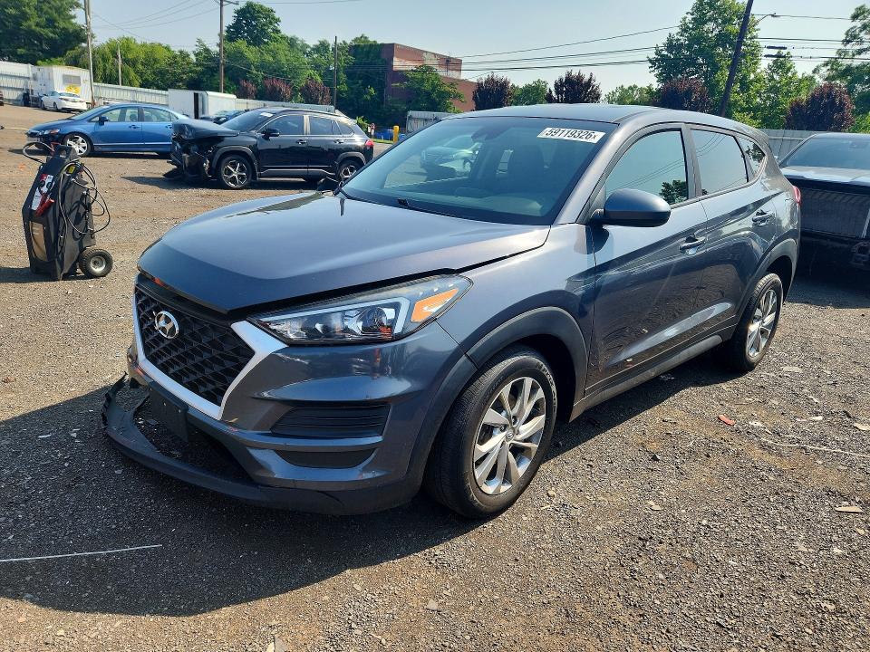 2019 Hyundai Tucson VIN KM8J2CA42KU868588 COPART salvage auction — FRONT END, Ct - Cert Of Title-Salvage, sold $2,050 on 2026-07-24 (photo 1)