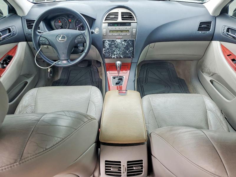 2009 Lexus ES VIN JTHBJ46G592322845 COPART salvage auction — FRONT END, Pa - Cert Of Salvage-W=Flood Veh, sold $775 on 2026-07-14 (photo 8)