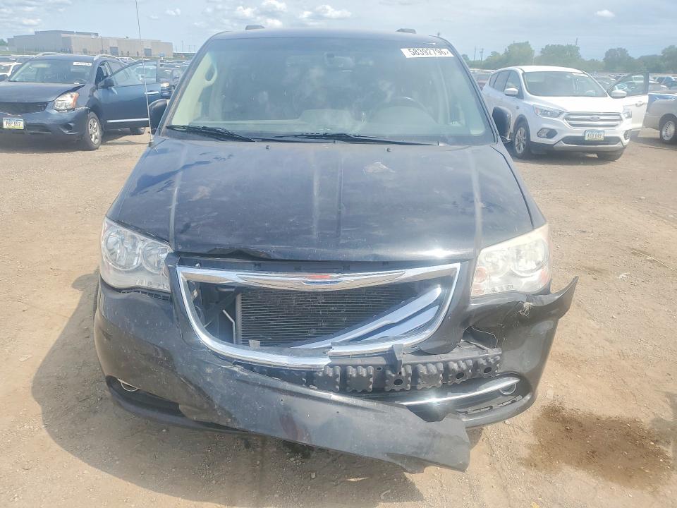 2013 Chrysler Voyager VIN 2C4RC1BG1DR743860 COPART salvage auction — FRONT END, Ia - Cert Of Title-Salvage Title, sold $750 on 2026-07-31 (photo 5)