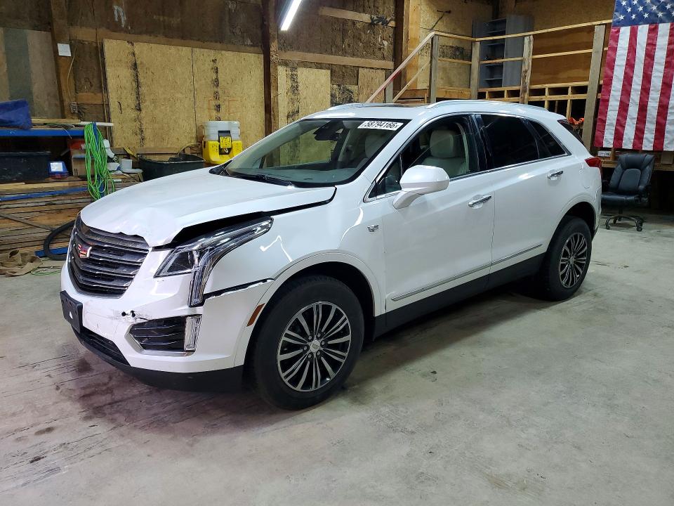 2017 Cadillac Xt5 VIN 1GYKNDRS1HZ305420 COPART salvage auction — HAIL, MN - CERT OF TITLE-SALVAGE, sold $250 on 2026-07-28 (photo 1)