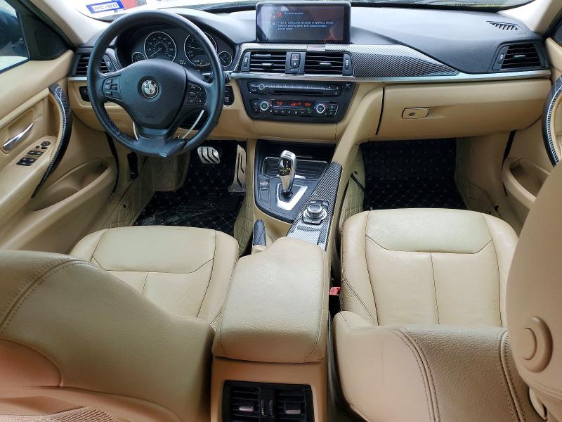 2013 BMW 3 series VIN WBA3B5G51DNS04933 COPART salvage auction — FRONT END, Tx - Salvage Vehicle Title, sold $975 on 2026-07-14 (photo 8)
