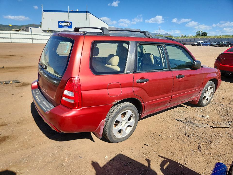 2003 Subaru Forester VIN JF1SG65623H765808 COPART salvage auction — UNDERCARRIAGE, Co - Dis/Dlr/Exp Only Clean Title, sold $275 on 2026-07-13 (photo 3)