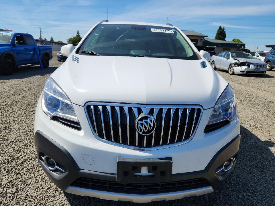2016 Buick . VIN KL4CJBSBXGB670104 COPART salvage auction — REAR END, Or - Salvage Title Certificate, sold $825 on 2026-07-28 (photo 5)
