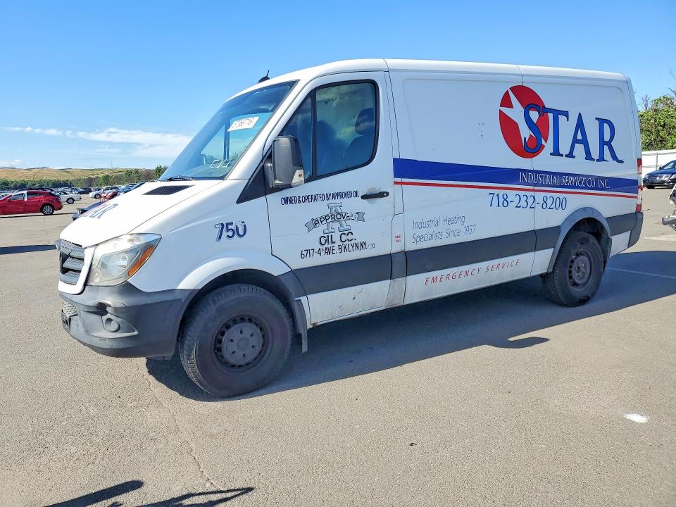 2017 Mercedes-benz Sprinter VIN WD3PE7CD1HP501564 COPART salvage auction — MECHANICAL, Ny - Certificate Of Title, sold $2,050 on 2026-07-08 (photo 1)
