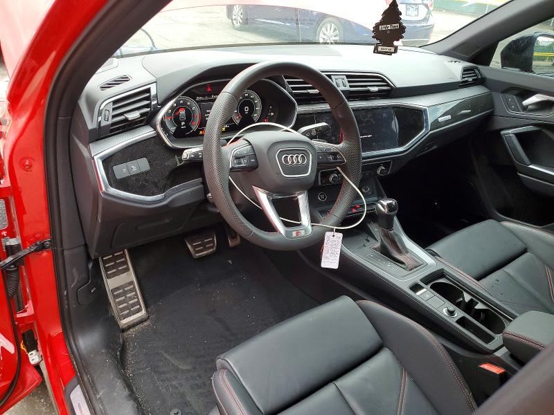 2025 Audi VIN WA1EEDF36S1053826 COPART salvage auction — FRONT END, Co - Public - Salvage Title, sold $12,300 on 2026-07-30 (photo 8)