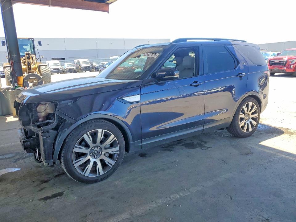 2018 Land rover Discovery VIN SALRR2RV2JA074595 COPART salvage auction — FRONT END, Ca - Salvage Certificate, sold $7,300 on 2026-07-14 (photo 1)