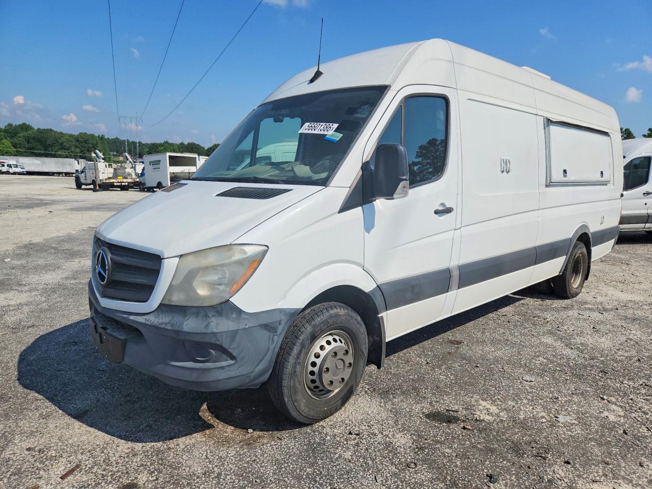 2017 Mercedes Benz Sprinter VIN WD3PF1CD0HP560454 COPART salvage auction — Rear End, FL - CERTIFICATE OF TITLE (P), sold $11,900 on 2026-07-01 (photo 1)