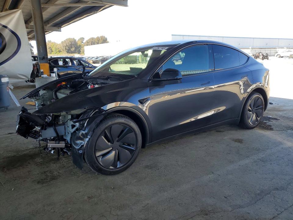 2026 Tesla Model y VIN 7SAYGDED6TF583409 COPART salvage auction — FRONT END, Ca - Salvage Certificate, sold $16,200 on 2026-07-14 (photo 1)