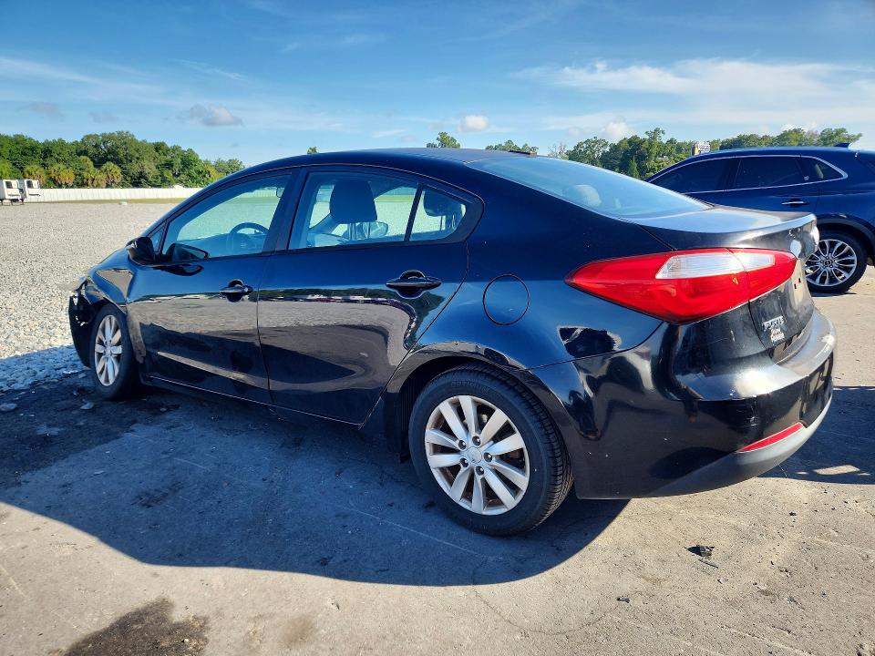 2014 Kia Forte VIN KNAFX4A61E5215975 COPART salvage auction — FRONT END, Fl - Cert Of Title Slvg Rebuildable, sold $425 on 2026-07-15 (photo 2)