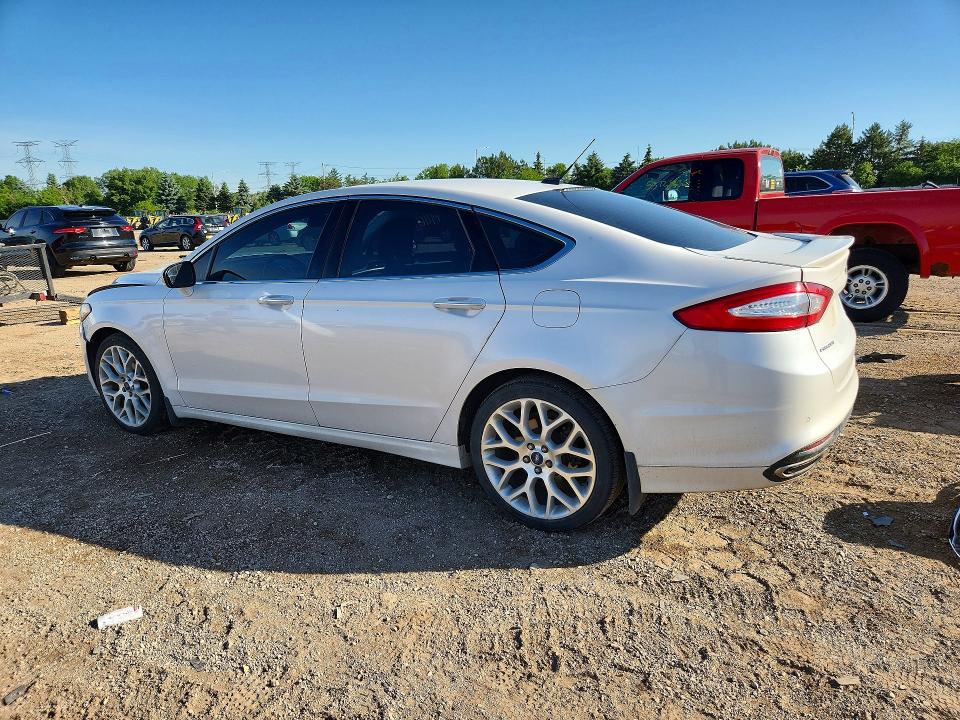 2014 Ford Fusion VIN 3FA6P0D90ER340955 COPART salvage auction — FRONT END, Il - Salvage Certificate, sold $725 on 2026-07-09 (photo 2)