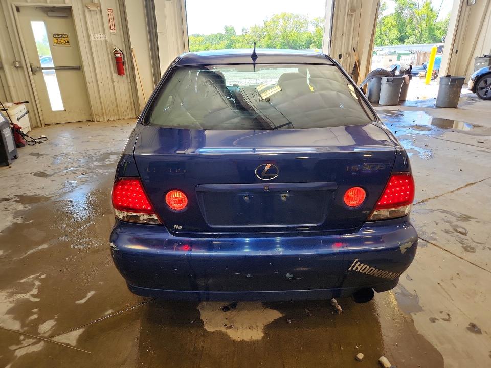2002 Lexus Is 300 VIN JTHBD192820048712 COPART salvage auction — SIDE, WI - JUNKED VEHICLE BILL OF SALE, sold $300 on 2026-07-27 (photo 6)