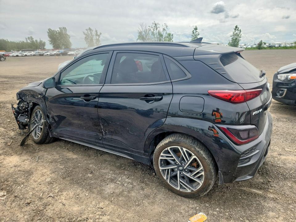 2022 Hyundai VIN KM8K3CA31NU928924 COPART salvage auction — FRONT END, Salvage Title, sold $225 on 2026-07-28 (photo 2)