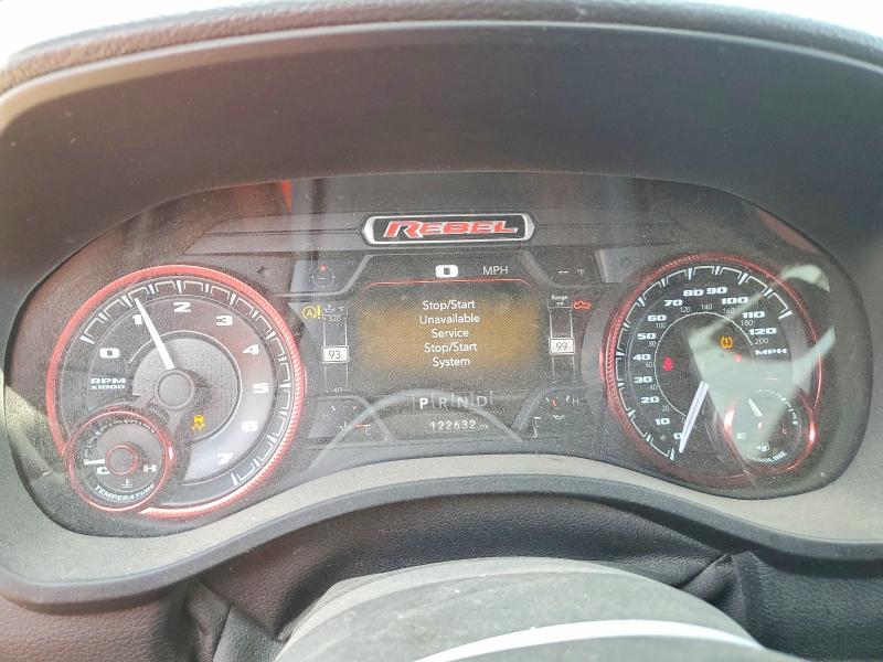 2019 Ram 1500 VIN 1C6SRFLT6KN565986 COPART salvage auction — SIDE, Mo - Salvage Certificate Of Title, sold $8,900 on 2026-10-20 (photo 9)