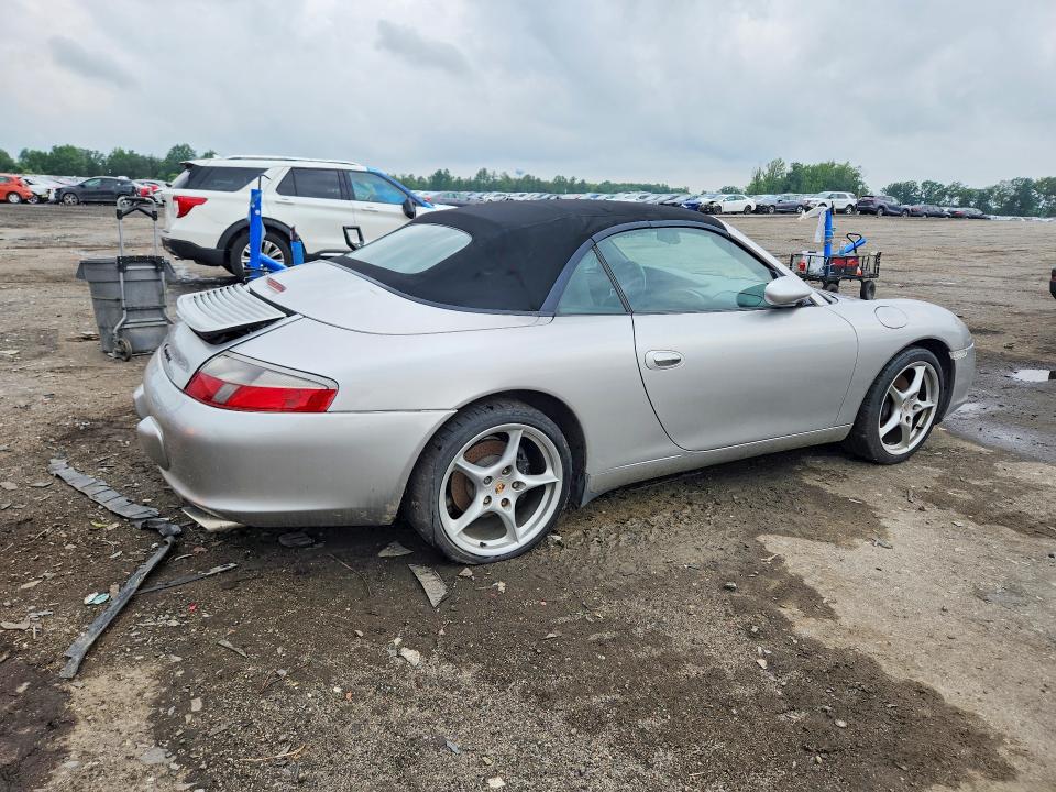 2003 Porsche 911 VIN WP0CA29903S652780 COPART salvage auction — MECHANICAL, Va - Certificate Of Title, sold $6,200 on 2026-07-03 (photo 3)
