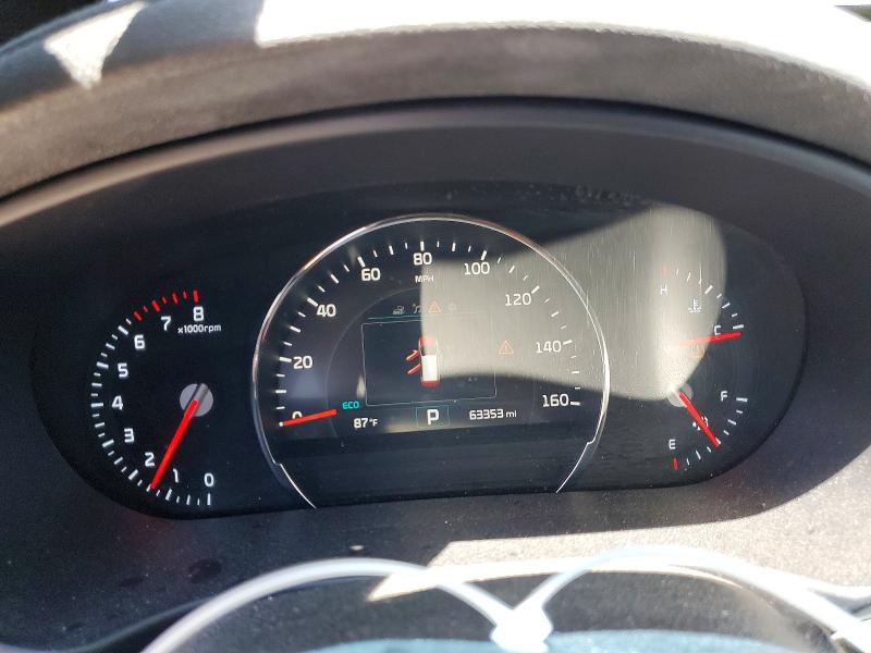 2018 Kia VIN 5XYPHDA53JG396624 COPART salvage auction — FRONT END, Co - Public - Salvage Title, sold $3,950 on 2026-07-28 (photo 9)