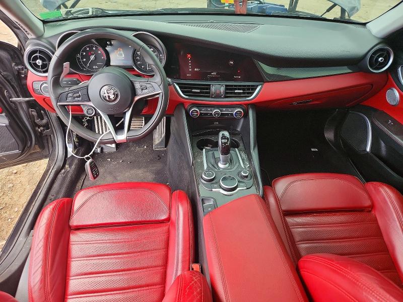 2017 Alfa romeo Giulia VIN ZARFAEEN4H7544406 COPART salvage auction — FRONT END, Mi - Dealer Only Clean Title, sold $4,600 on 2026-07-17 (photo 8)