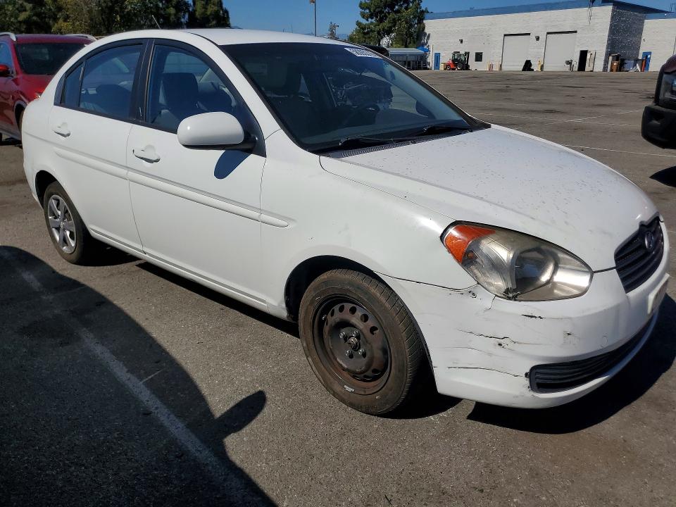 2011 Hyundai Accent VIN KMHCN4ACXBU606640 COPART salvage auction — MINOR DENT/SCRATCHES, Ca - Dis/Dlr/Exp Only Clean Title, sold $475 on 2026-07-28 (photo 4)