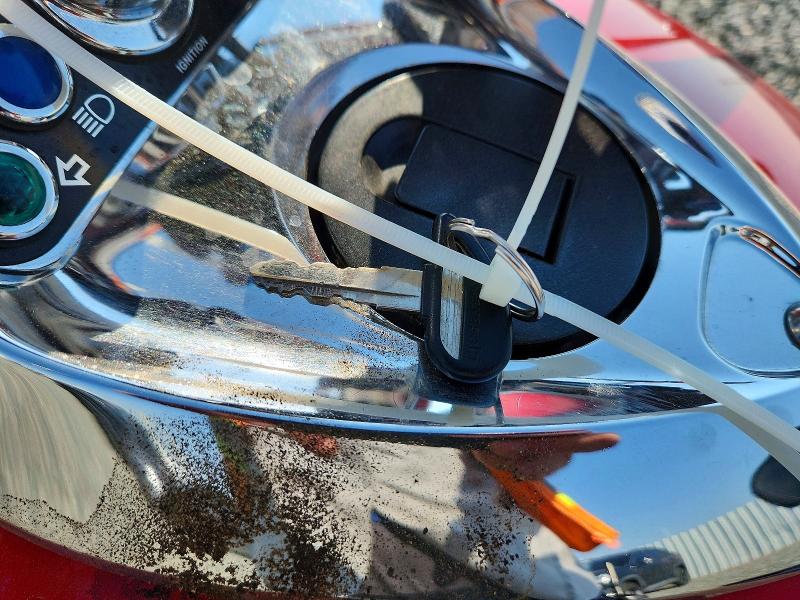 2008 Kawasaki Vn1600 VIN JKBVNKB188A018038 COPART salvage auction — FRONT END, CO - SALVAGE TITLE, sold $750 on 2026-07-23 (photo 8)