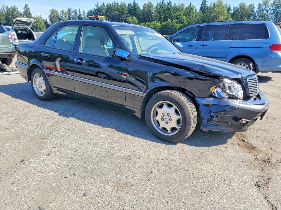1998 Mercedes-benz C class VIN WDBHA23G5WA564233 COPART salvage auction — FRONT END, Wa - Vehicle Cert Of Ownership-Titl, sold $525 on 2026-07-06 (photo 4)