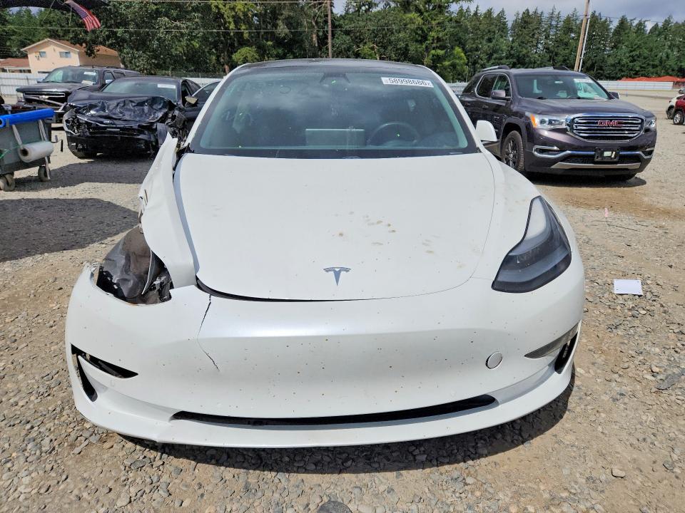 2021 Tesla Model 3 VIN 5YJ3E1EC3MF991029 COPART salvage auction — FRONT END, Wa - Bill Of Sale, sold $1,450 on 2026-07-28 (photo 5)