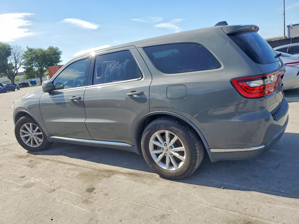 2020 Dodge Durango VIN 1C4RDHAG3LC204705 COPART salvage auction — FRONT END, In - Certificate Of Title, sold $3,450 on 2026-07-09 (photo 2)