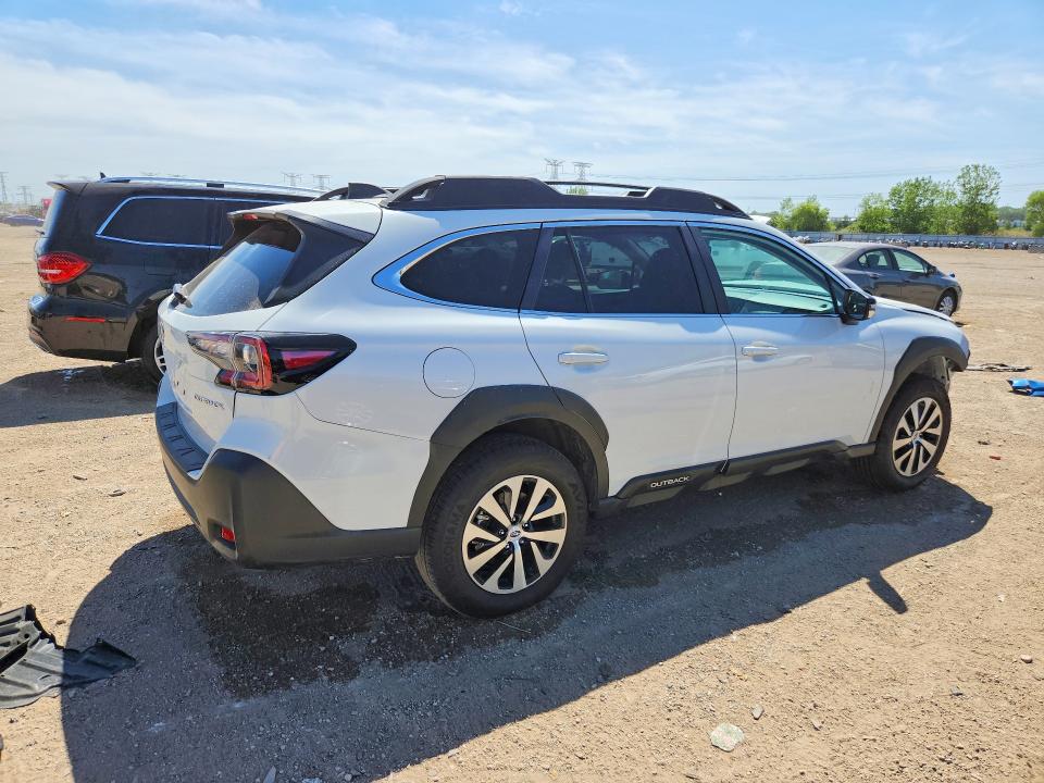 2024 Subaru Outback VIN 4S4BTAFC2R3220027 COPART salvage auction — FRONT END, Il - Salvage Certificate, sold $7,500 on 2026-07-28 (photo 3)