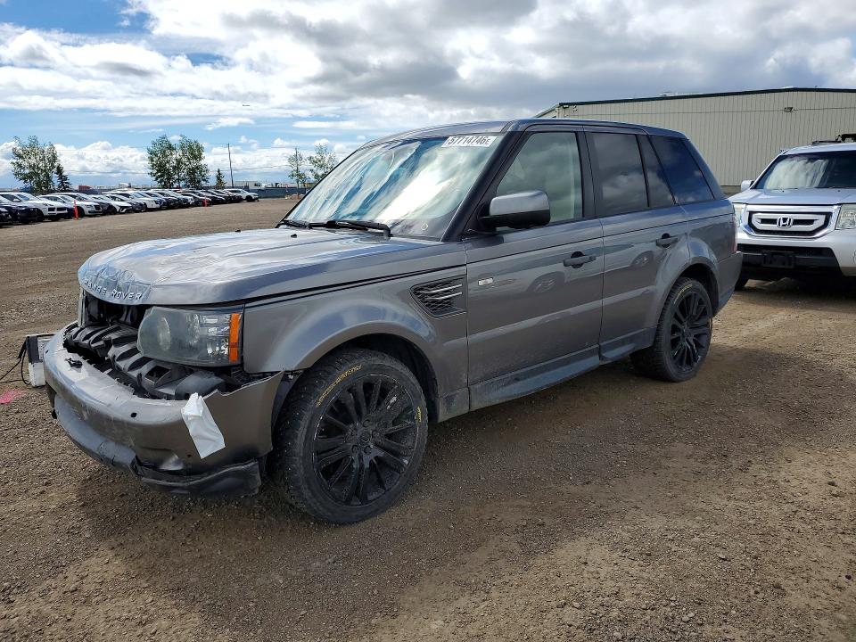 2010 Land rover Range rover sport VIN SALSK2D4XAA246828 COPART salvage auction — FRONT END, AB - BOS - SALVAGE, sold $350 on 2026-07-21 (photo 1)