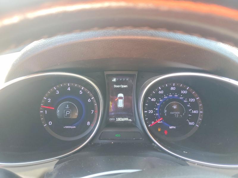 2014 Hyundai VIN 5XYZW3LA5EG203074 COPART salvage auction — FRONT END, Sc - Cert Of Title-Salvage, sold $2,150 on 2026-07-17 (photo 9)