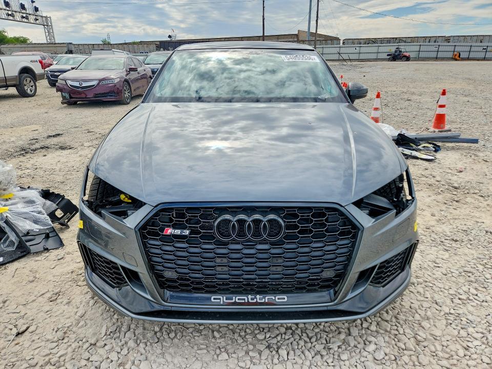 2018 Audi Rs3 VIN WUABWHFF9J1902789 COPART salvage auction — SIDE, Oh - Cert Of Title-Salvage, sold $16,300 on 2026-07-24 (photo 5)
