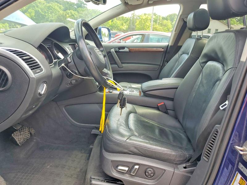 2015 Audi Q7 VIN WA1LGAFE8FD025256 COPART salvage auction — FRONT END, PA - CERTIFICATE OF SALVAGE, sold $3,850 on 2026-07-09 (photo 7)