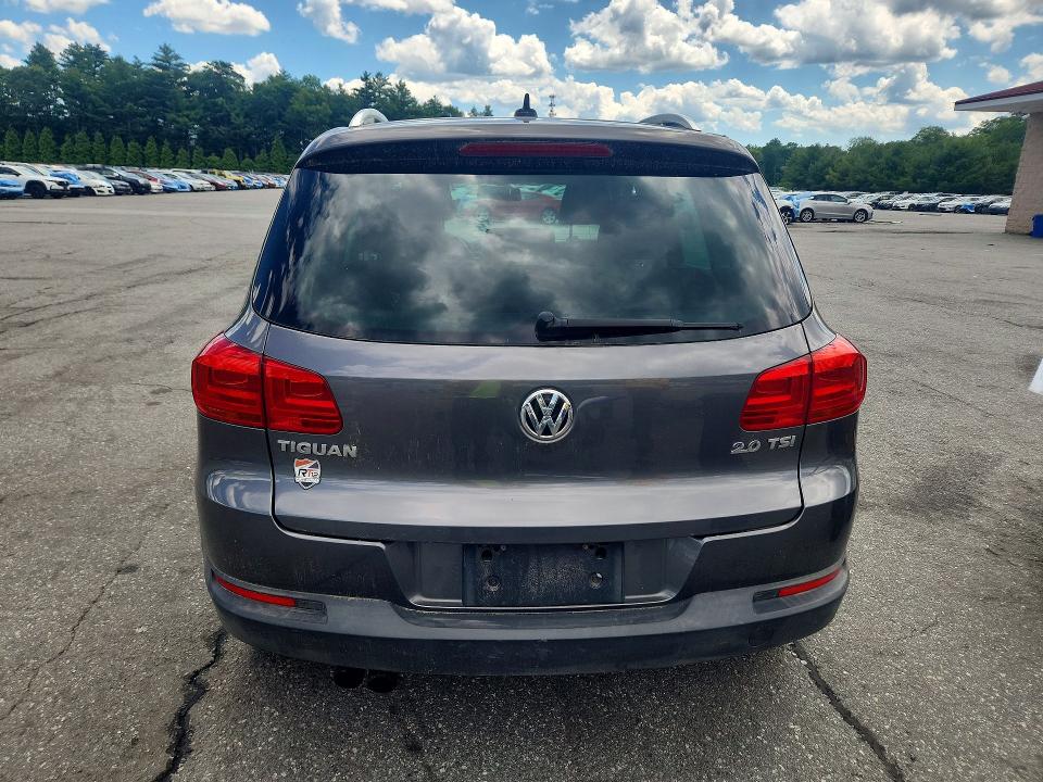 2012 Volkswagen Tiguan VIN WVGAV7AXXCW004645 COPART salvage auction — FRONT END, Ct - Cert Of Title-Salvage, sold $425 on 2026-07-09 (photo 6)