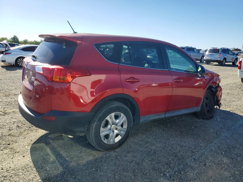 2013 Toyota Rav4 VIN 2T3ZFREV7DW059806 COPART salvage auction — FRONT END, Ca - Salvage Certificate, sold $4,500 on 2026-07-09 (photo 3)