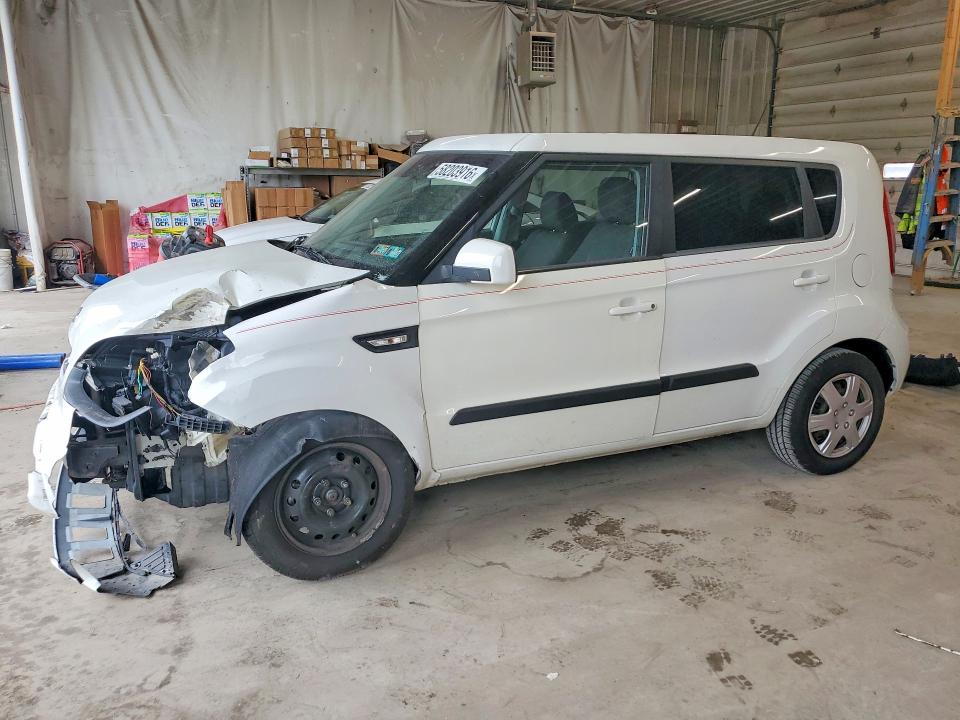 2012 Kia VIN KNDJT2A56C7434985 COPART salvage auction — FRONT END, Pa - Certificate Of Salvage, sold $125 on 2026-07-30 (photo 1)