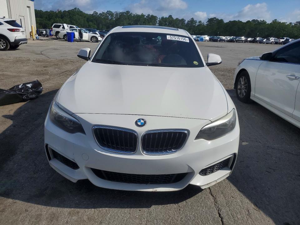2015 BMW 2er VIN WBA1F5C53FV257492 COPART salvage auction — WATER/FLOOD, Ga - Cert Of Title-Flood Salvage, sold $1,550 on 2026-07-09 (photo 5)