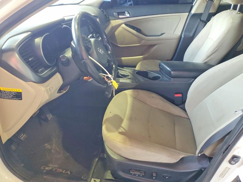 2015 Kia Optima hybrid VIN KNAGM4AD7F5086119 COPART salvage auction — MECHANICAL, NY - AFFIRMATION OF REPOSSESSION, sold $250 on 2026-07-07 (photo 7)