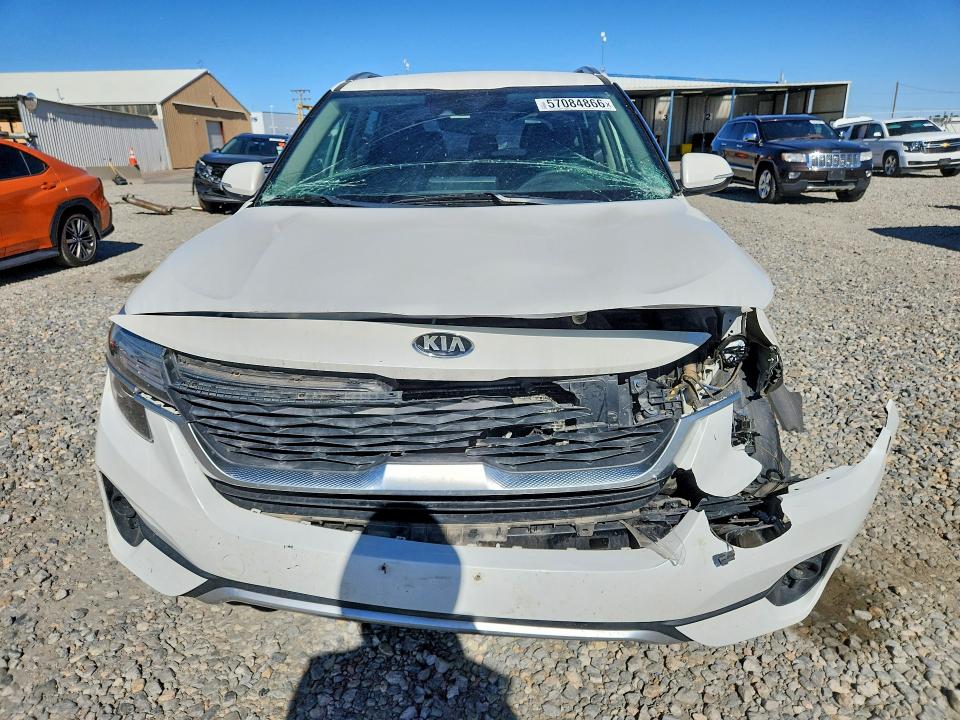 2021 Kia Seltos VIN KNDEUCAA1M7043388 COPART salvage auction — FRONT END, Co - Public - Salvage Title, sold $3,150 on 2026-07-14 (photo 5)