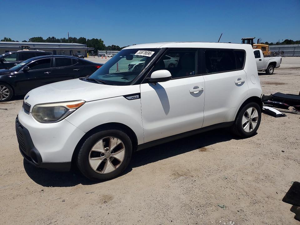 2015 Kia Soul VIN KNDJN2A29F7798080 COPART salvage auction — REAR END, SC - CERT OF TITLE-SALVAGE, sold $1,200 on 2026-07-08 (photo 1)