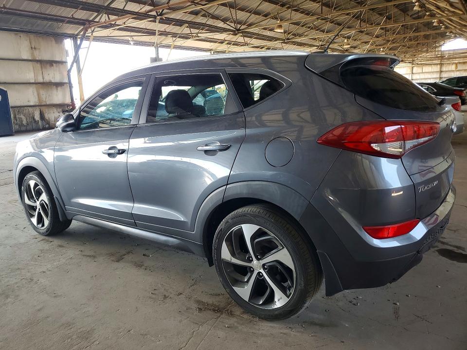 2016 Hyundai Tucson VIN KM8J33A29GU161944 COPART salvage auction — REAR END, Az - Cert Of Title - Salvage, sold $4,150 on 2026-07-20 (photo 2)