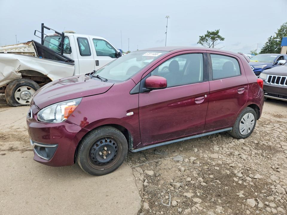 2018 Mitsubishi VIN ML32A3HJ6JH005147 COPART salvage auction — FRONT END, Mi - Cert Of Title-Salvage Vehicle, sold $1,100 on 2026-07-28 (photo 1)
